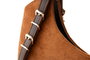 Vince Camuto Bolso Cremona Suede Brown de Polipiel Marrón